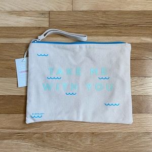Loft “Take Me With You” Cosmetic Bag